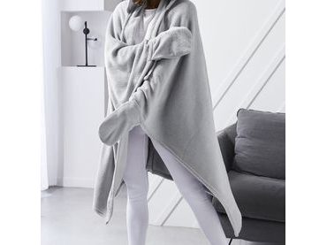 TODAY pléd / televizní deka 165x115 cm Acier