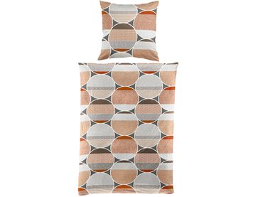 Bierbaum povlečení flanelové 6699 Stripe Olive 140x200/70x90 cm