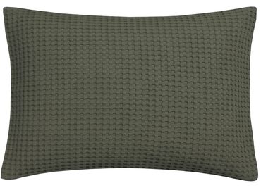 Vandyck Luxusní povlak na polštář Home Piqué waffle 40x55cm Earth green