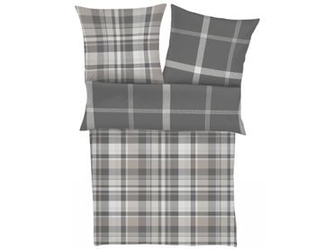 Bugatti povlečení bavlněný satén 5661 Beige 140x200/70x90 cm