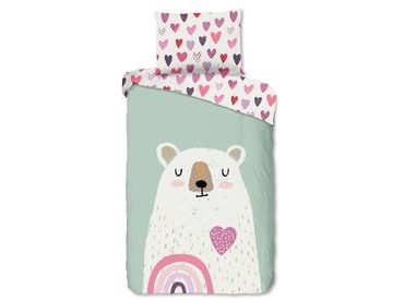 Flanelové povlečení Good Morning Ted 140x200/70x90 cm