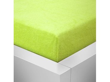 Homeville froté prostěradlo české výroby kiwi 30cm výška