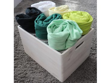 Homeville froté prostěradlo české výroby bílá 30cm výška