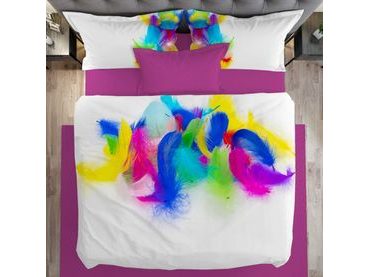 3D italské povlečení 100% bavlna Canella pomeranč & hřebíček