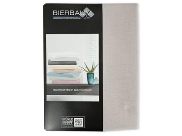 Bierbaum flanelové prostěradlo White