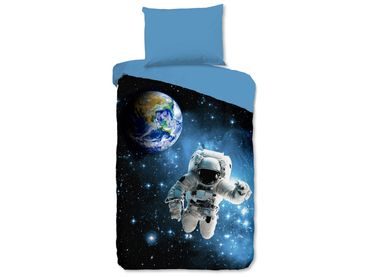 Povlečení Good Morning 100% bavlna Astronaut 140x200/70x90 cm