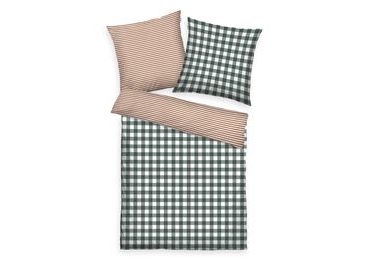Flanelové povlečení Tom Tailor Karo&Streifen 140x200/70x90cm