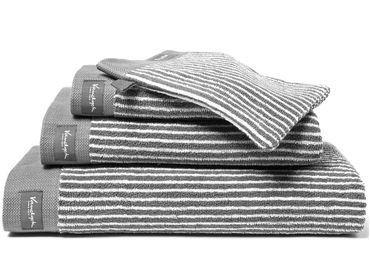 Vandyck Ručník Home Petit Ligne Mole grey - šedá