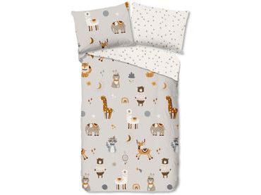 Povlečení Good Morning 100% bavlna Woody 140x200/70x90 cm