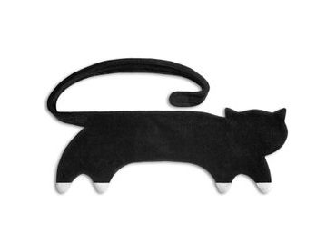 LESCHÍ Hřející polštářek Coco 120x20cm černá