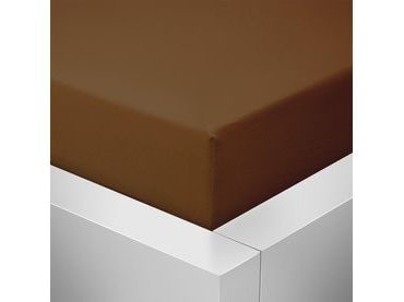 Homeville jersey prostěradlo ELASTIC čokoláda