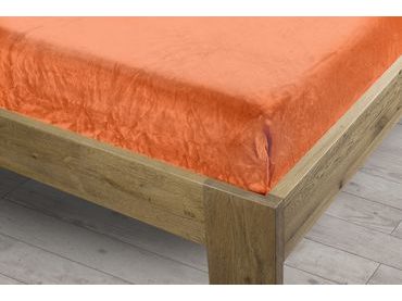 Homeville prostěradlo mikroplyš 180x200 cm oranžová