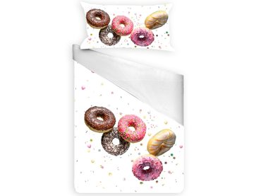 3D Italské povlečení 100% bavlna Donuts