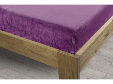 Homeville prostěradlo mikroplyš 90x200 cm fialová