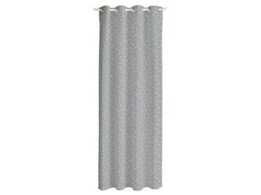 TODAY KIDS dekorační závěs s oky 140x240 cm - steel