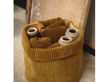 TODAY KIDS úložný látkový pytel 60x70 cm - ocre