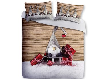 3D italské povlečení 100% bavlna Canella pomeranč & hřebíček