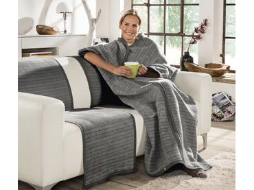IBENA TV deka Fano 150x200 cm šedá