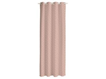 TODAY KIDS dekorační závěs s oky 140x240 cm - light pink