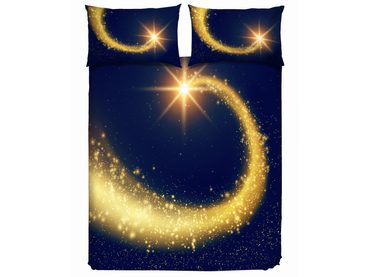 3D italské povlečení 100% bavlna Canella pomeranč & hřebíček