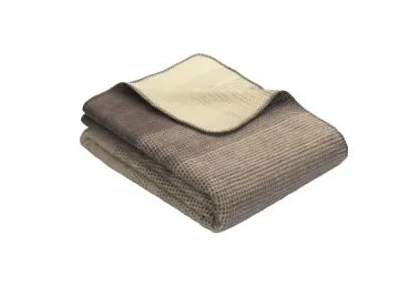 IBENA Maxi přehoz Egersund hnědý 220x260 cm