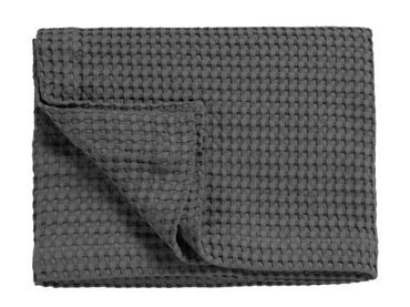 Vandyck Luxusní přehoz na postel Home Piqué waffle Off black