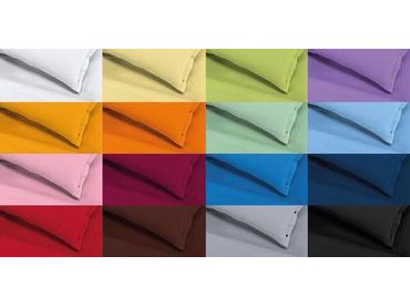 Povlak na polštář italské výroby 100% bavlna - 2 ks červená