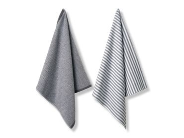 Vandyck Set utěrek 2ks 60x60 cm Off black