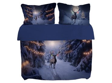 Bierbaum povlečení bavlněný satén 3327 Stripe Yellow 140x200/70x90 cm