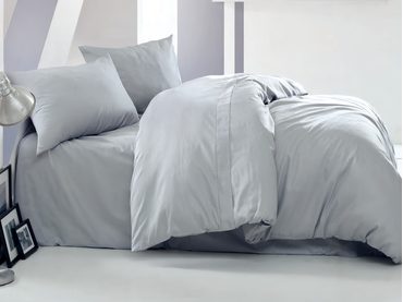 Cottonbox povlečení bavlněný satén Satin Grey