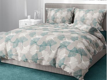 Italské povlečení 100% bavlna Ginko Verde