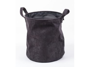 TODAY textilní koš Ø 40x45 cm Cozy Fusain