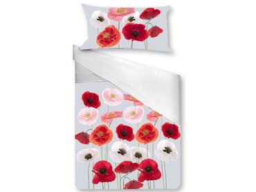 3D italské povlečení 100% bavlna Poppies