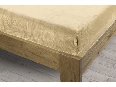 Homeville prostěradlo mikroplyš 90x200 cm béžová