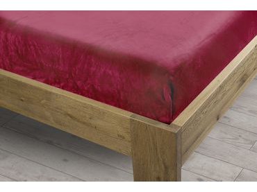 Homeville prostěradlo mikroplyš 90x200 cm vínová