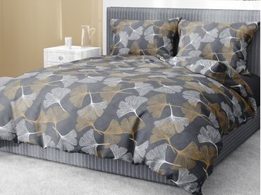 Italské povlečení 100% bavlna Ginko Giallo