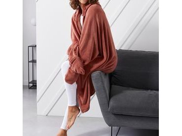 TODAY pléd / televizní deka 165x115 cm Terracotta