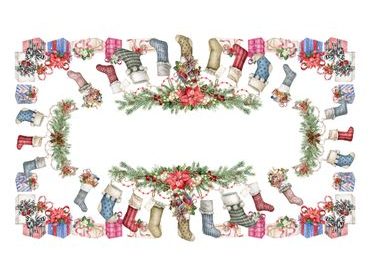 Bavlněný ubrus s 3D tiskem Doni