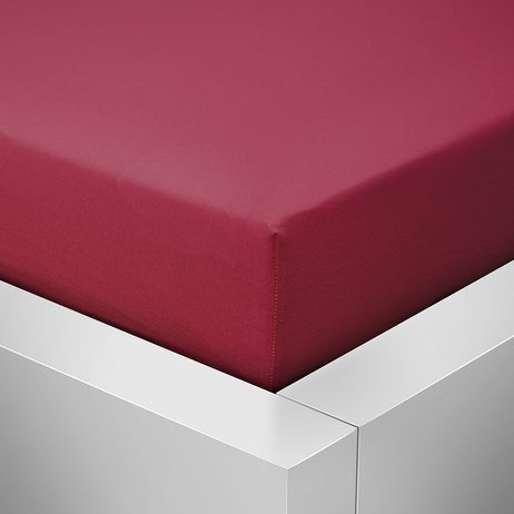 Homeville jersey prostěradlo ELASTIC bordó