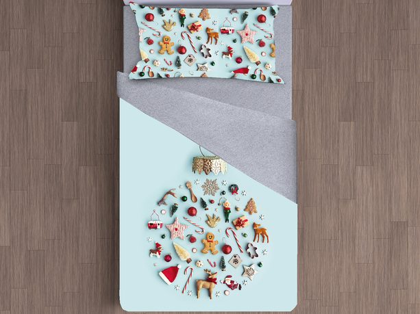 3D Italské povlečení 100% bavlna Decorazioni