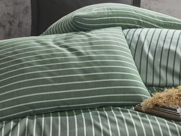 Cottonbox povlečení bambusovo-bavlněný satén Green