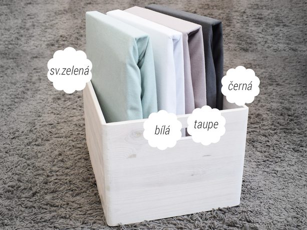 Bierbaum flanelové prostěradlo Grafit - tm. šedá