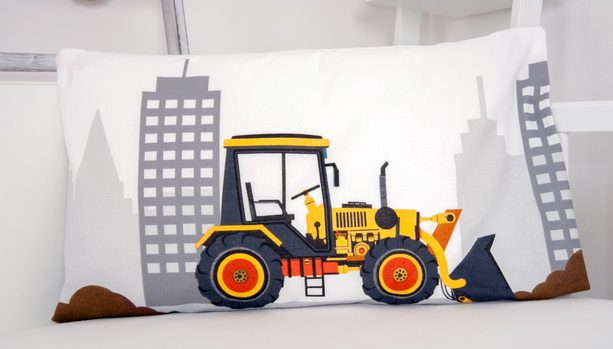 Povlečení pro miminka Stavba 100x135/40x60cm