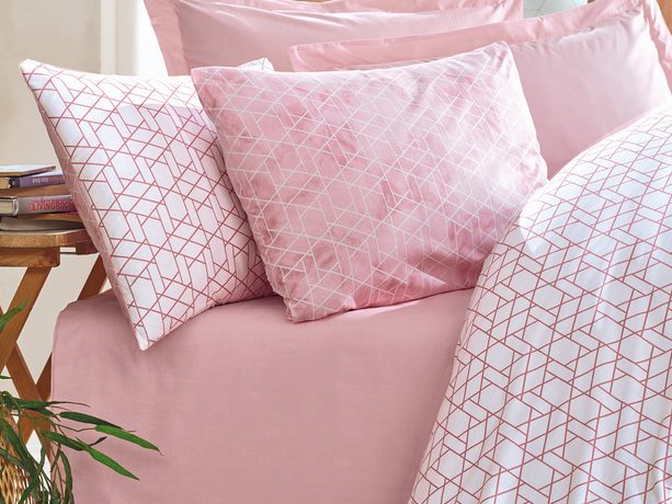Cottonbox povlečení 100% bavlněné renforcé Geometry Pink
