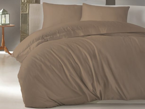 Cottonbox povlečení bavlněný satén Satin Beige