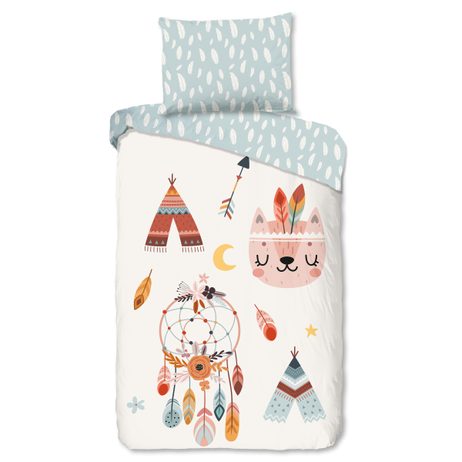 Flanelové povlečení Good Morning Dreamy 140x200/70x90 cm