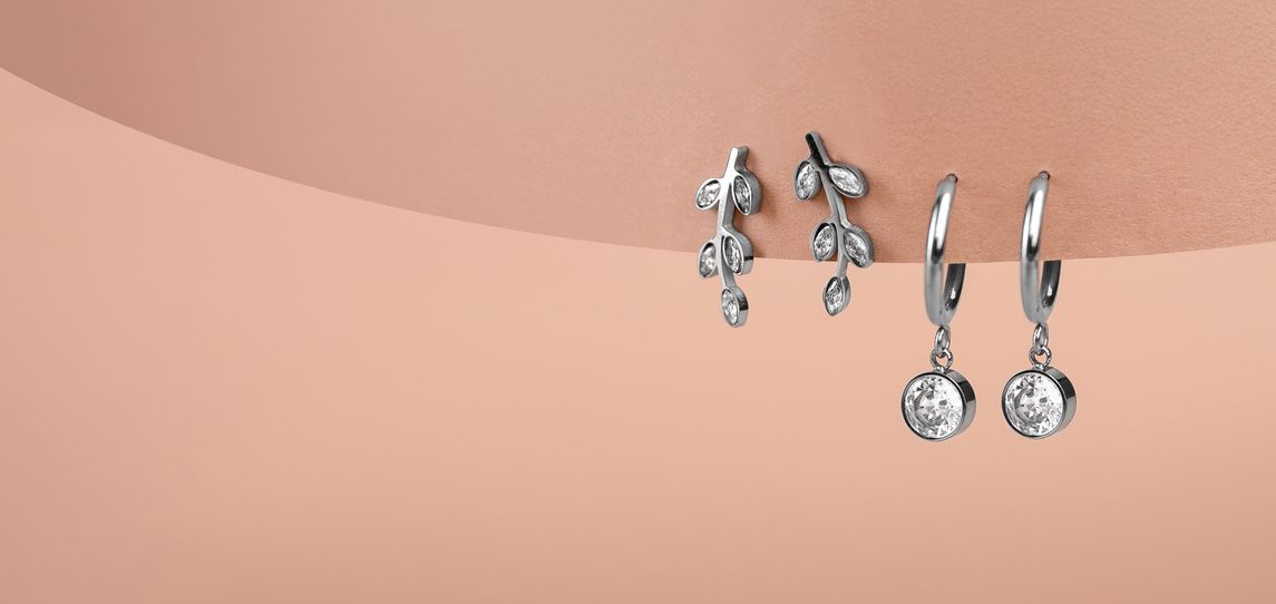 Gem Silver fülbevaló