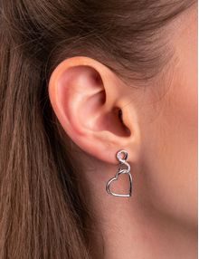 Fülbevaló Resita Silver