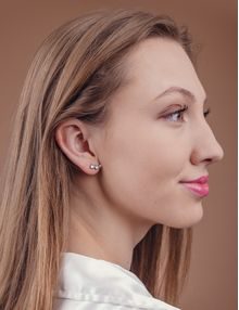 Fülbevaló Resita Silver