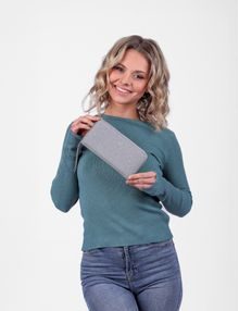 Nuria Flowers Line Grey